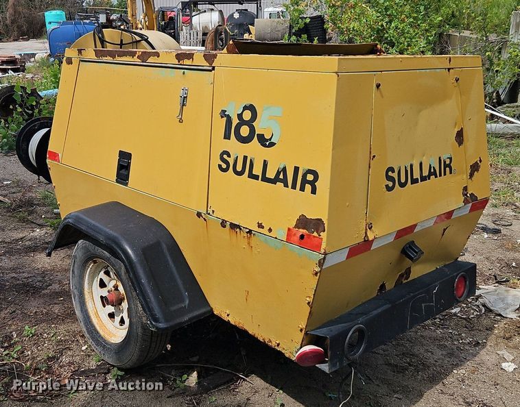 image for item DR8743 Sullair 185 DPQ JD air compressor