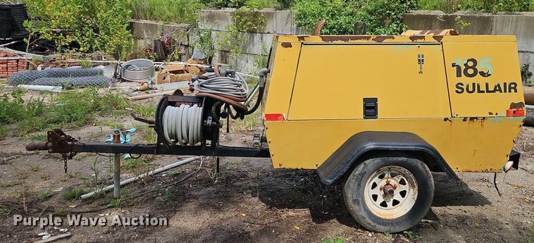 image for item DR8743 Sullair 185 DPQ JD air compressor