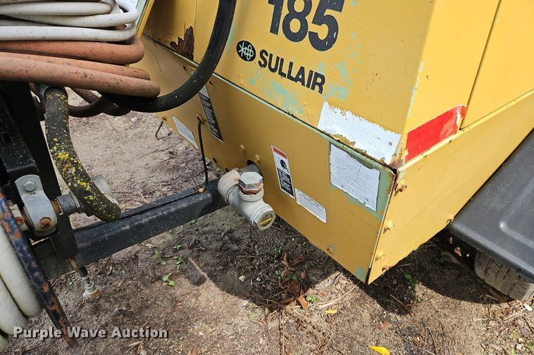 image for item DR8743 Sullair 185 DPQ JD air compressor
