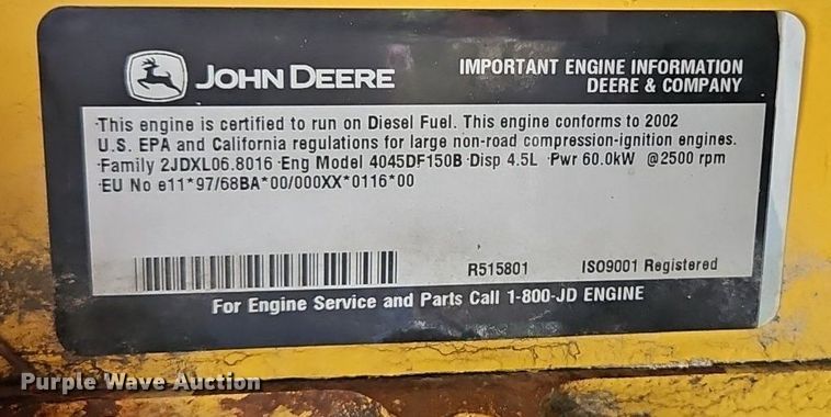 image for item DR8743 Sullair 185 DPQ JD air compressor