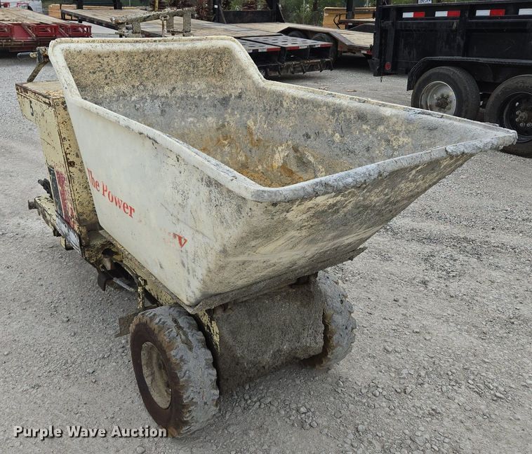 image for item DR8747 Terex concrete buggy