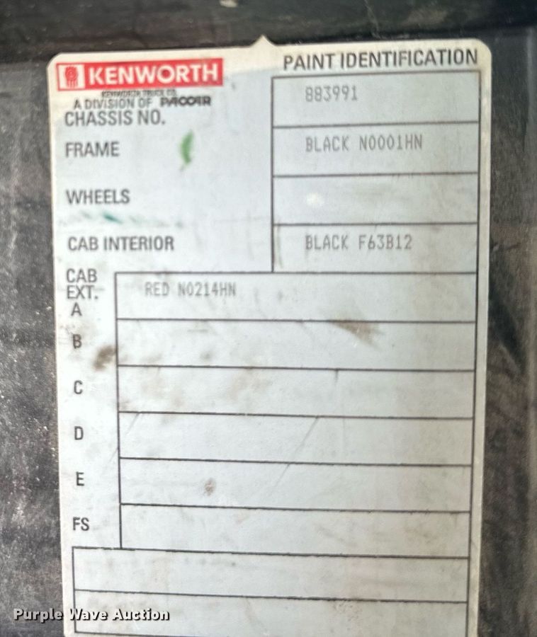 image for item DS4245 2001 Kenworth ready mix truck