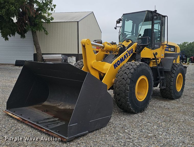 image for item DS4682 2014 Komatsu WA270-7 wheel loader