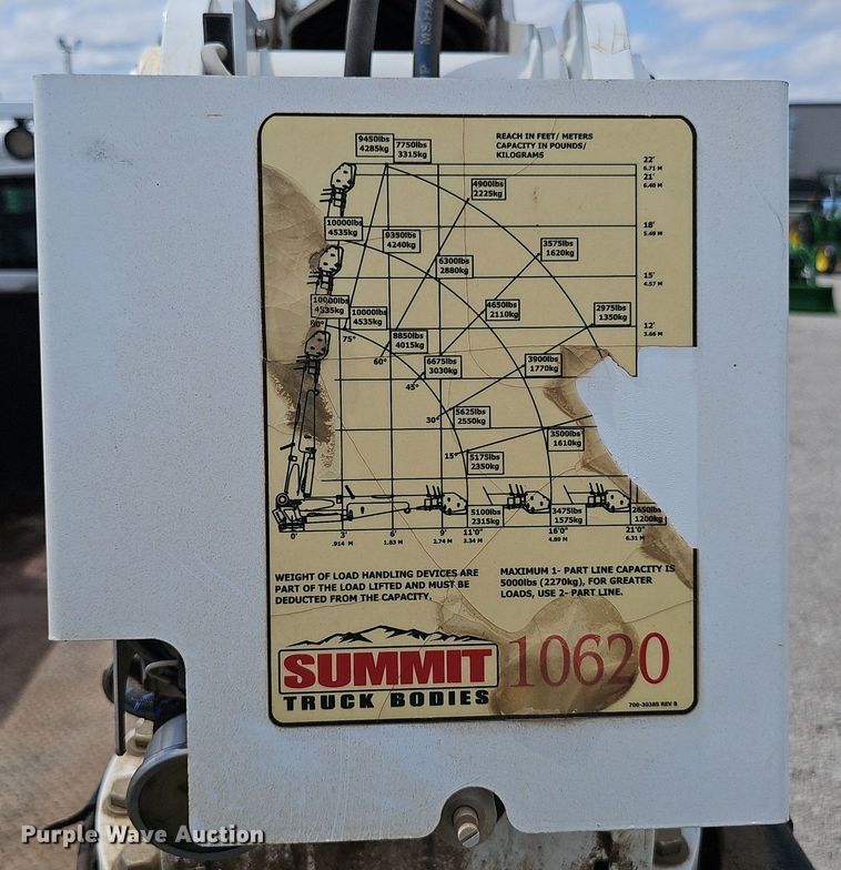 image for item DS4702 2012 Freightliner Business Class M2 crane truck