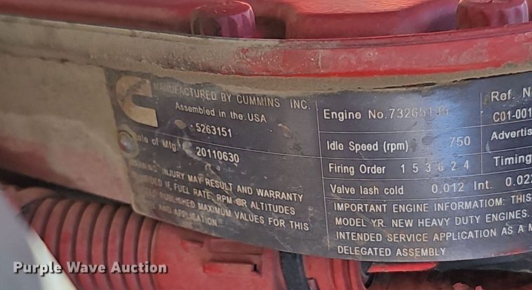 image for item DS4702 2012 Freightliner Business Class M2 crane truck