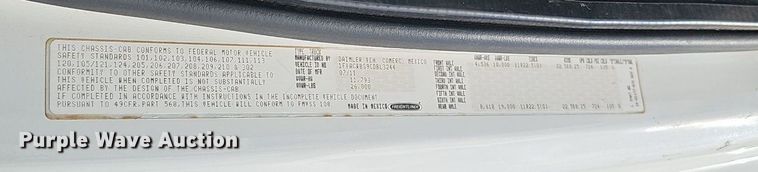 image for item DS4702 2012 Freightliner Business Class M2 crane truck