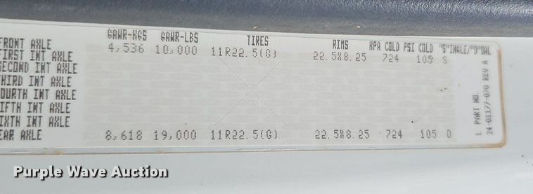 image for item DS4702 2012 Freightliner Business Class M2 crane truck