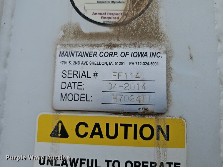 image for item DS4705 2014 Ford F550 Super Duty utility / service truck