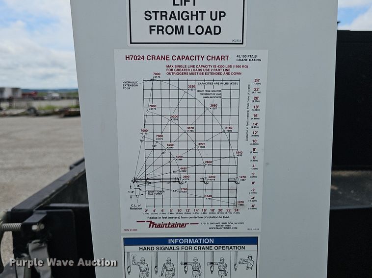 image for item DS4705 2014 Ford F550 Super Duty utility / service truck