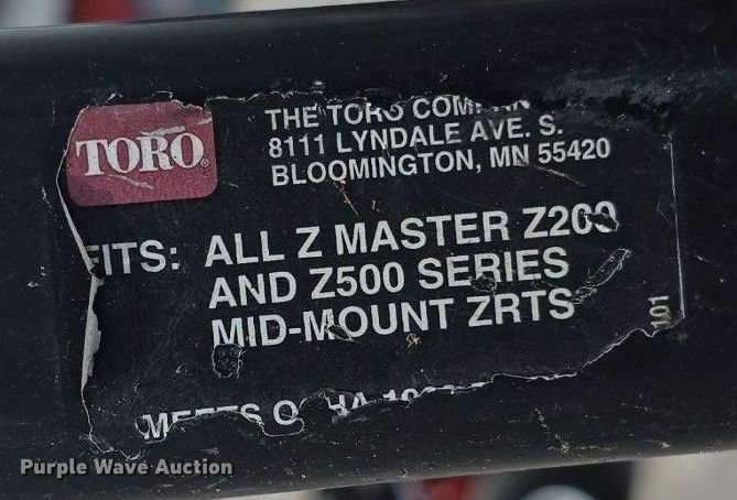 image for item DS4771 Toro Z Master ZTR lawn mower