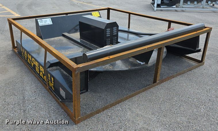 image for item DS4772 2024 Mower King SSRC skid steer rotary mower