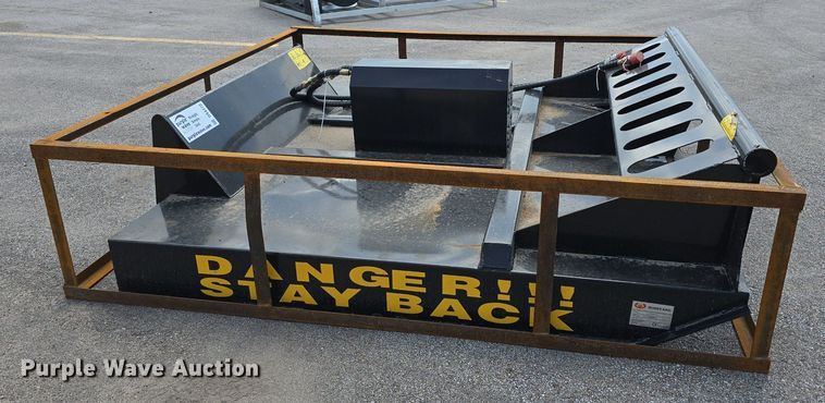 image for item DS4772 2024 Mower King SSRC skid steer rotary mower