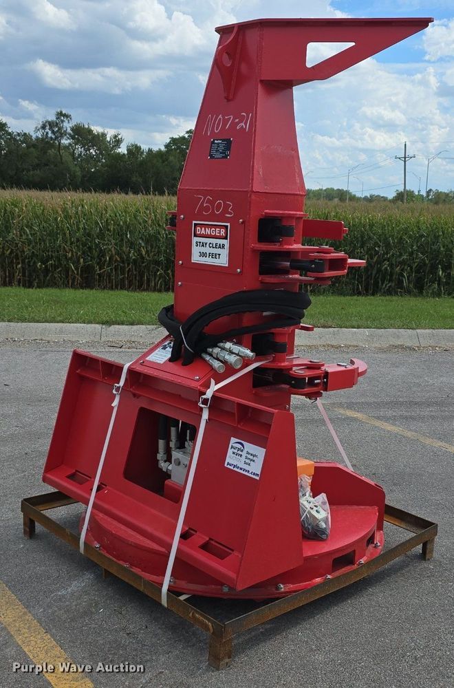 image for item DS4775 2024 Raytree RMFB41 skid steer feller buncher