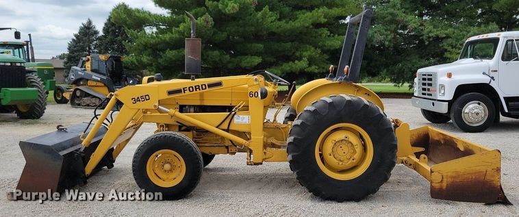 image for item DW2252 1987 Ford 345D landscape tractor