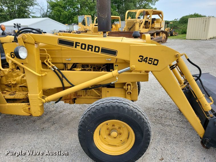 image for item DW2252 1987 Ford 345D landscape tractor