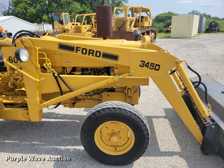 image for item DW2253 1985 Ford 345D landscape tractor