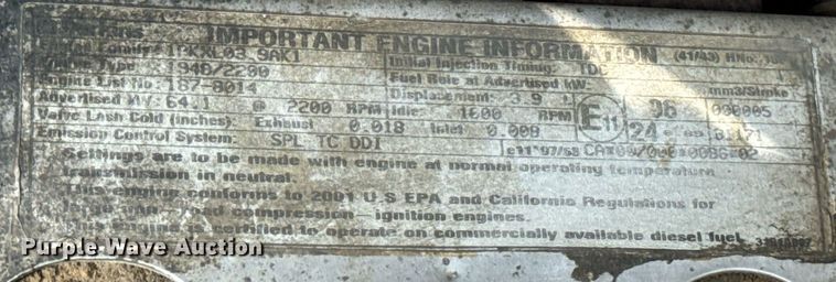 image for item DW2254 2002 Caterpillar 420D backhoe