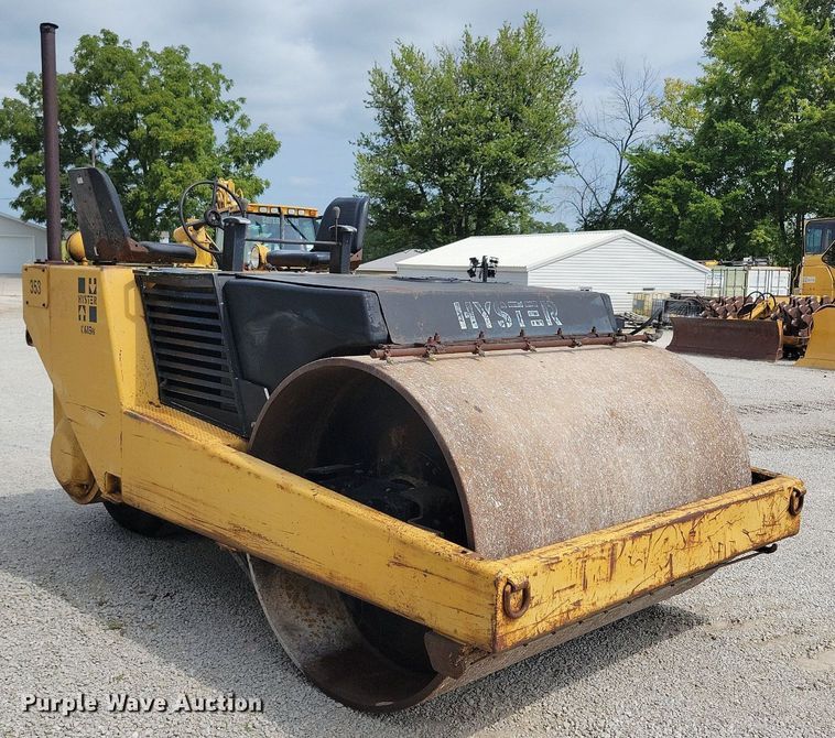 image for item DW2255 Hyster C615B single drum vibratory roller