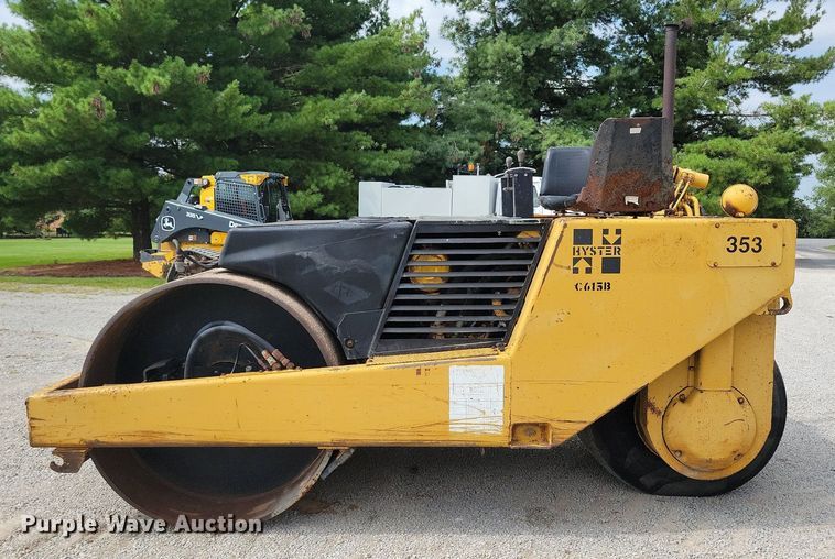 image for item DW2255 Hyster C615B single drum vibratory roller