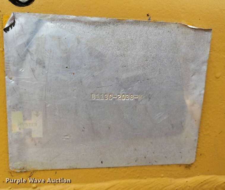 image for item DW2255 Hyster C615B single drum vibratory roller