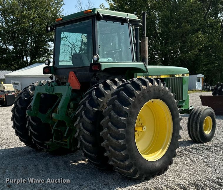 image for item DW2257 1979 John Deere 4640P tractor