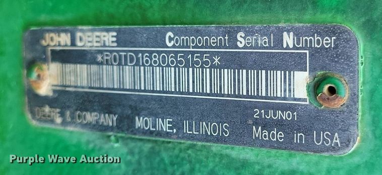 image for item DW2258 2000 John Deere 8410 MFWD tractor