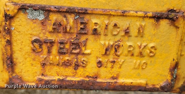 image for item DW2262 American Steel Works wedge foot roller