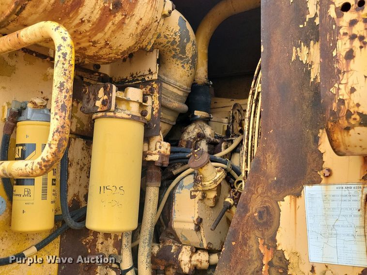 image for item DW2271 1978 Caterpillar 621B conventional scraper 