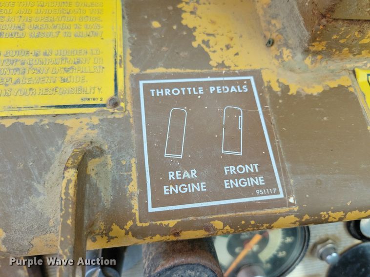 image for item DW2274 1984 Caterpillar 627B conventional scraper 