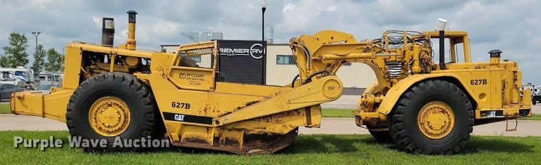 image for item DW2275 1976 Caterpillar 627B conventional scraper 