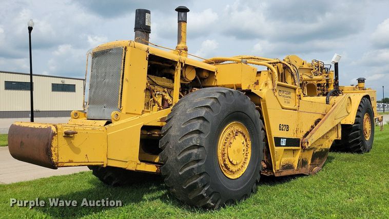 image for item DW2275 1976 Caterpillar 627B conventional scraper 