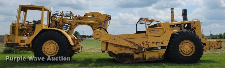 image for item DW2275 1976 Caterpillar 627B conventional scraper 