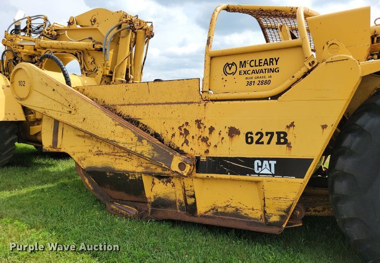 image for item DW2275 1976 Caterpillar 627B conventional scraper 
