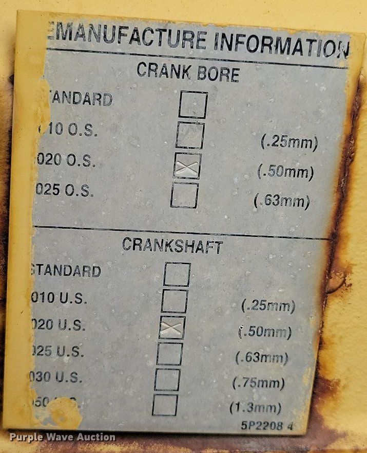 image for item DW2275 1976 Caterpillar 627B conventional scraper 