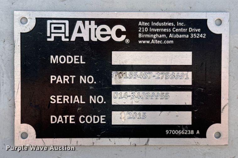 image for item DX1029 2015 Freightliner Business Class M2 bucket truck