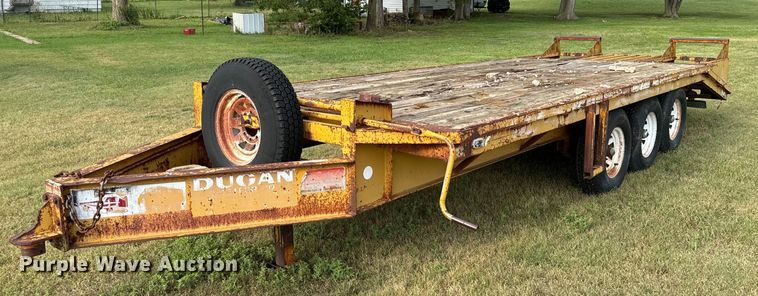 image for item DX3565 1982 Dugan equipment trailer