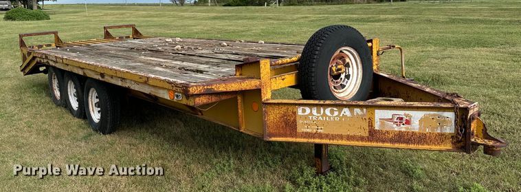 image for item DX3565 1982 Dugan equipment trailer