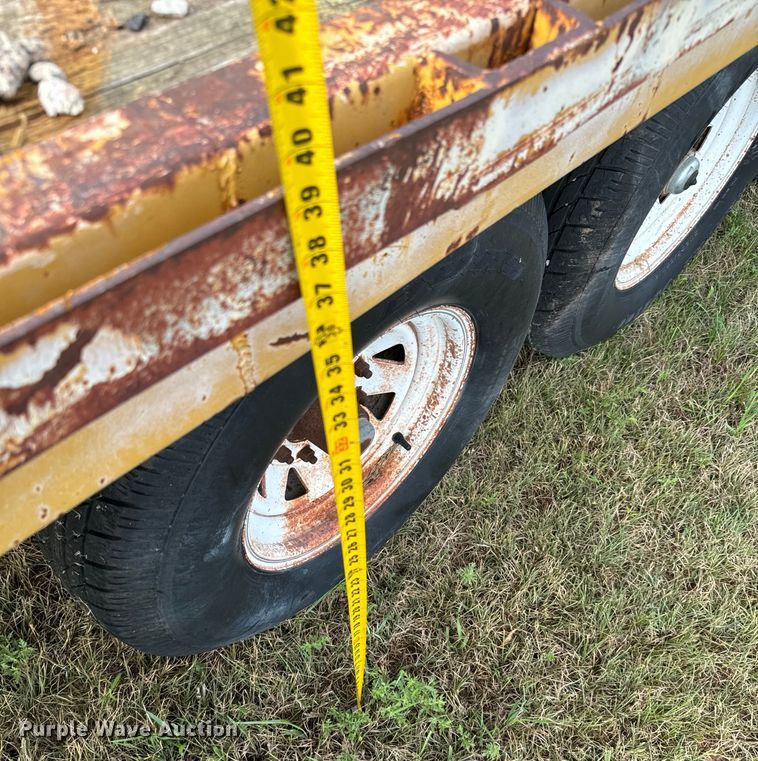 image for item DX3565 1982 Dugan equipment trailer