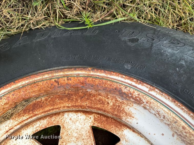 image for item DX3565 1982 Dugan equipment trailer