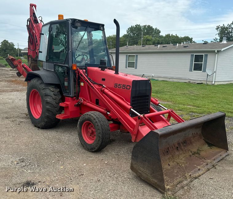 image for item EE7492 1996 Ford 555D backhoe