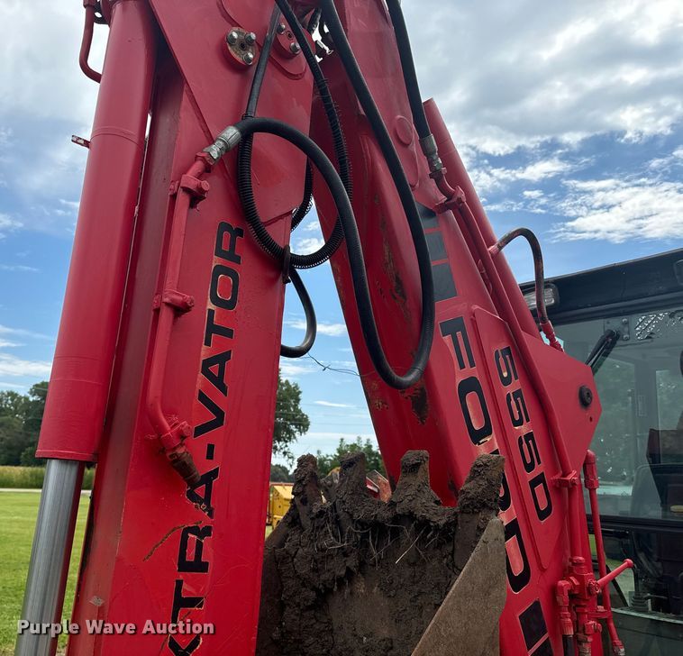 image for item EE7492 1996 Ford 555D backhoe