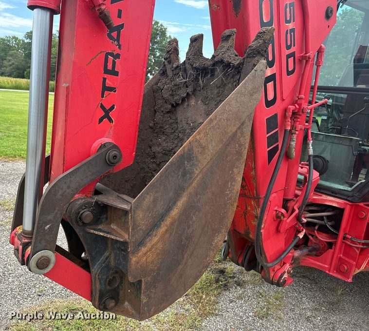 image for item EE7492 1996 Ford 555D backhoe
