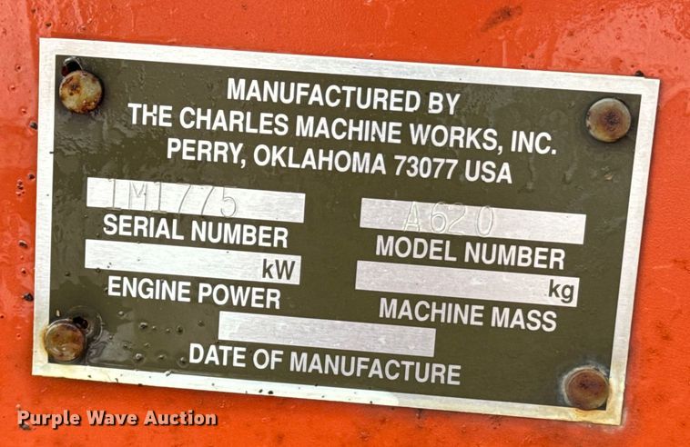 image for item EE7494 2000 Ditch Witch 8020T vibratory cable plow