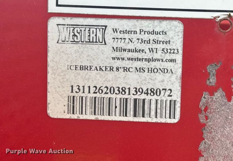 image for item EE7499 Western Icebreaker spreader