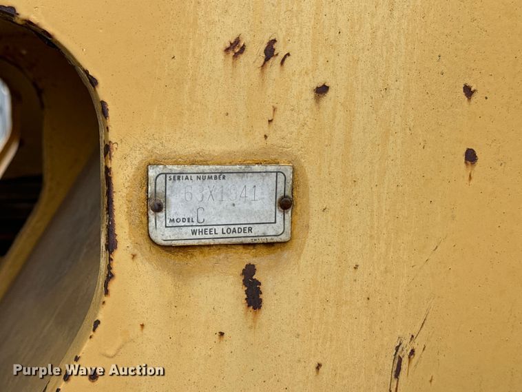 image for item EE7533 1979 Caterpillar 980C wheel loader