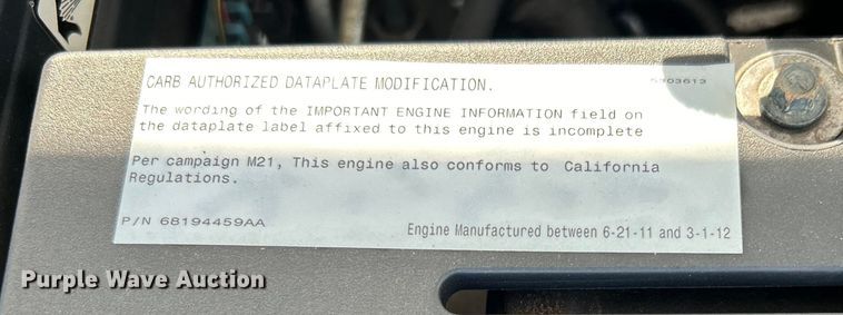 image for item EG0723 2012 Dodge Ram 5500HD utility / service truck