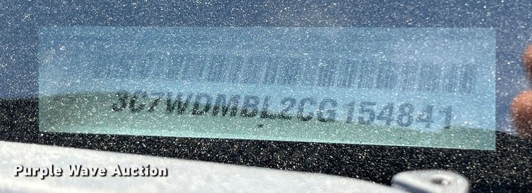 image for item EG0723 2012 Dodge Ram 5500HD utility / service truck