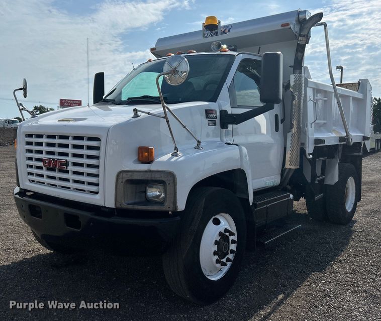 image for item EG0760 2007 GMC C8500 dump truck