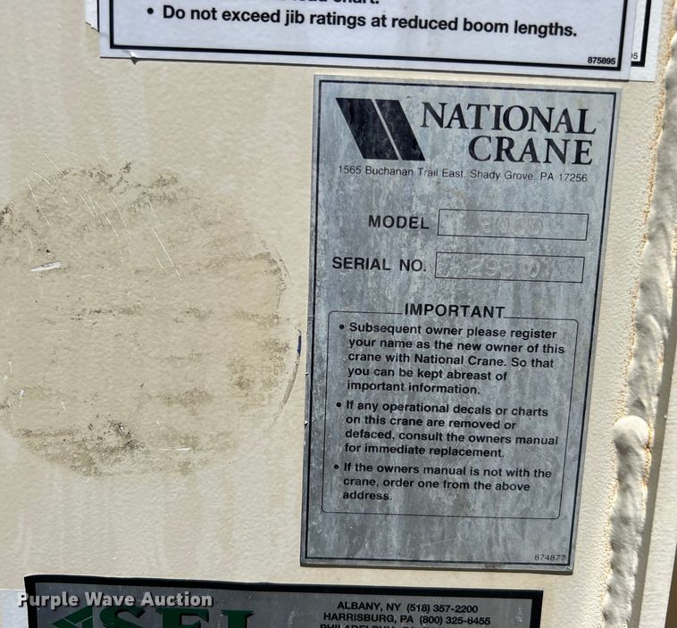 image for item EG0940 2009 Peterbilt  365 crane truck