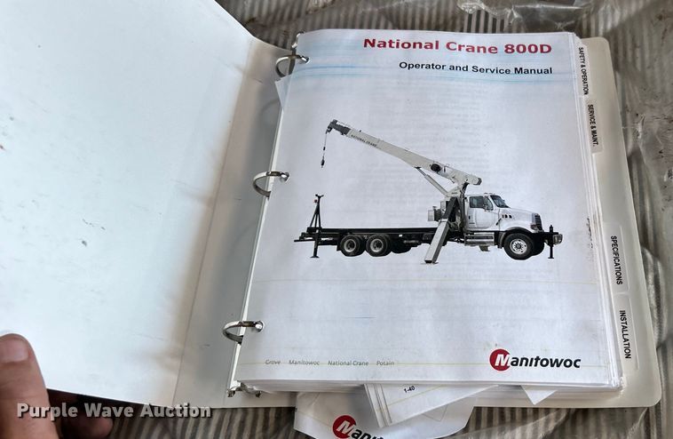 image for item EG0940 2009 Peterbilt  365 crane truck